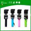 New Design super wired mini selfie stick with various color for digital camera