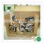 Honeycomb packaging and cushion for motorcycle