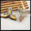 LFD-0089P ~ Wholesale OX Bone Carved Dolphin Tail Charms Pendant Necklace With Pave Crystal Rhinestone Fashion Jewelry