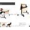 Top quality office furniture stainless steel metal training table