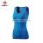 sublimation Summer style nylon ladies pink waistcoat/singlets/vest for sports