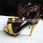 Ladies fashionable high heeled sandals your design shoes oem shoes factory sandal 2016