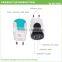 new arrival hot sales universal dual usb port mains charger with 5v2.1a output