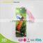 Customized Fancy 3d Bookmark for Gift and Promotion