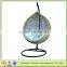 Ball shaped outdoor patio hanging basket summer rattan swing chair-FN4103