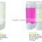 double wall mounted hanging breast shower gel dispenser