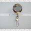 Metal badge reel for ID card