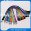 Wholesale cheap custom silk screen printing polyester neck lanyard