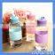 HOGIFT Best Selling Silicone wrap Drinking Glass Water Bottle/Colorful Glass Bottle