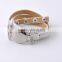 2016 New Popular Monogram Disk Bracelet Multiple Wrap Leather Bracelet
