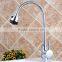 Brass Kitchen Mixer, Chrome Finish, 360 Degree Turn Flexible Hose and 2 Functions Flow Shower Head