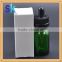 tube packing brown blue glass e liquid bottle with tube hot sale child safety cap factory price