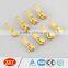 hot sale wholesale low price gold normal puller metal zipper slider