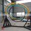 4 seats rotating human gyroscope,thrilling 3D space ring for sale in theme park rides