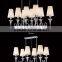 Balkan style LC20201 8 Light 30" Width one Tier Chandelier from the Suntop Collection