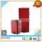 30L quadrate outdoor metal design dustbin with inner bin