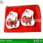 Cotton christmas promotion custom shaped compressed towel / magic towels