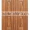 Good quality molded teak HDF door skin / door skin