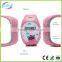 New design lovely smart silicone watch the GPS tracker kids watch