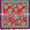 Silk charmuse square scarf digital printing