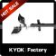 KYOK Fancy design black color curtain finials,plating iron curtain finials for strong curtain poles