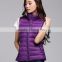 Classic plus size winter quilt ladies vest for women