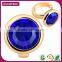 Wholesale Fashion Jewelry Dark Blue Gemstone Charm Bracelet Charms