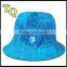 black snake skin lines wholesale leather custom bucket hat