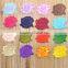 Different color rose pattern patches for jacket decoration