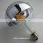 LED half chrome bulb filament g125 8W