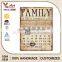 Sales Promotion Quick Lead Stylish Design Family Plaque Design