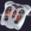 003A Foot reflexology massager acupuncture infrared vibration with remote control and slimming belt