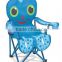 Kid blue chair with butterly shape