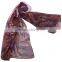 Paisley Print Hot Sale Whole Sale Chiffon Scarf In Stock