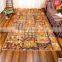 High Quality Flower Design Wool Plain Silk Soundproof Carpet