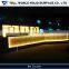 LED lighting restaurant bar counter top for sale