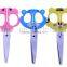 Cartoon pattern designed handle and stainless steel blade 5" scissors for students