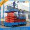 hot sale 10m mobile maintenance scissor lift from China