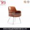 C111-1Brown office chair leather office chairs without wheels