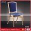 HB-688 wholesale high quality gold aluminum chair banquet chair