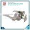 North and south American style zinc alloy double handles main door tubular lever locks
