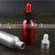 Free sample colored coating glass auluminum cap bottle