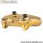 For Xbox one controller shell case, replacement housing for Xbox one chrome gold shell with button kits