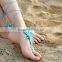 New design Beach Wedding Crochet Barefoot Sandals Anklet Foot Jewelry Bracelet
