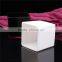 Stock 8*8 White Square Glass Candle Jar