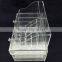 acrylic cosmetic mac makeup organizer display for promotioal countertop