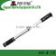 Black aluminum bicycle sport pump