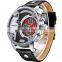 WEIDE Men Sports Watches New Arrival Japan Quartz 3ATM Water Resistant Big Dial Male Clock Leather Strap Military Watch Top Sale