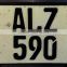 number car plate for USA/Zambia/Ghana/Madagascar/Algeria etc