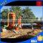 Installation dryer process fermental chicken droppings rotary drying project and solution